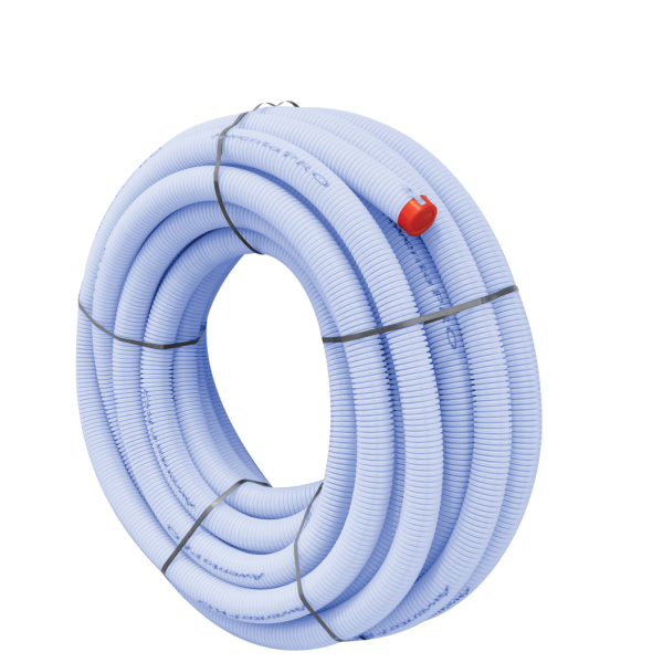ROLO TUBO VENTILAÇÃO BRANCO ANTI-ESTÁTICO Ø75 (50 metros)